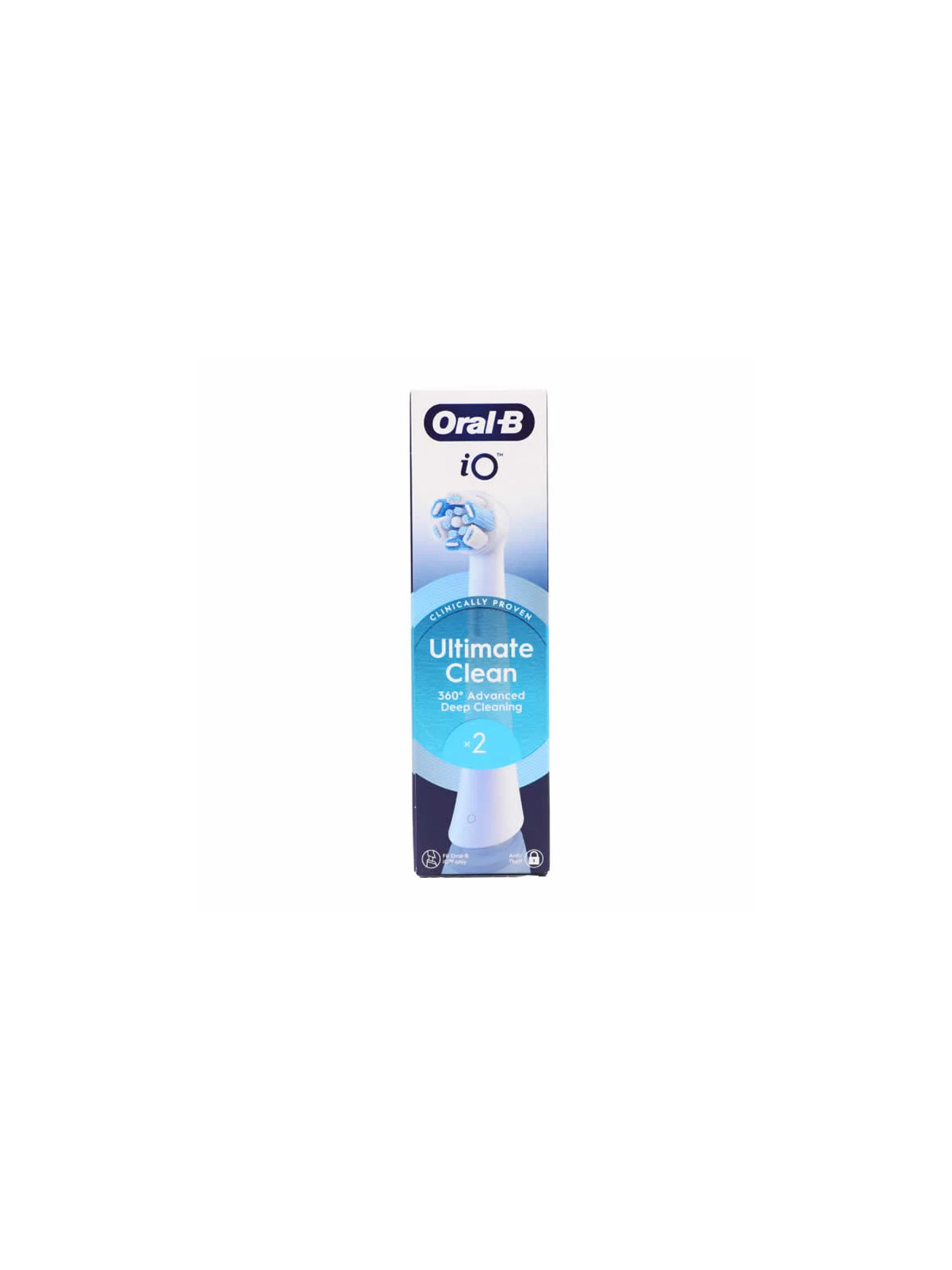 Oral-B iO Ultimate Clean Brossettes de Rechange 2 unités