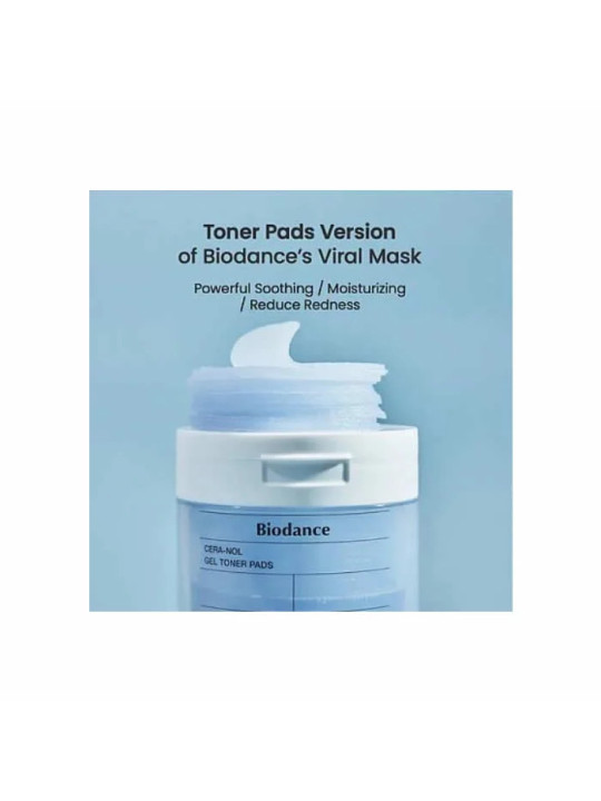 Biodance Cera-Nol Gel Toner Pads 60 Pads