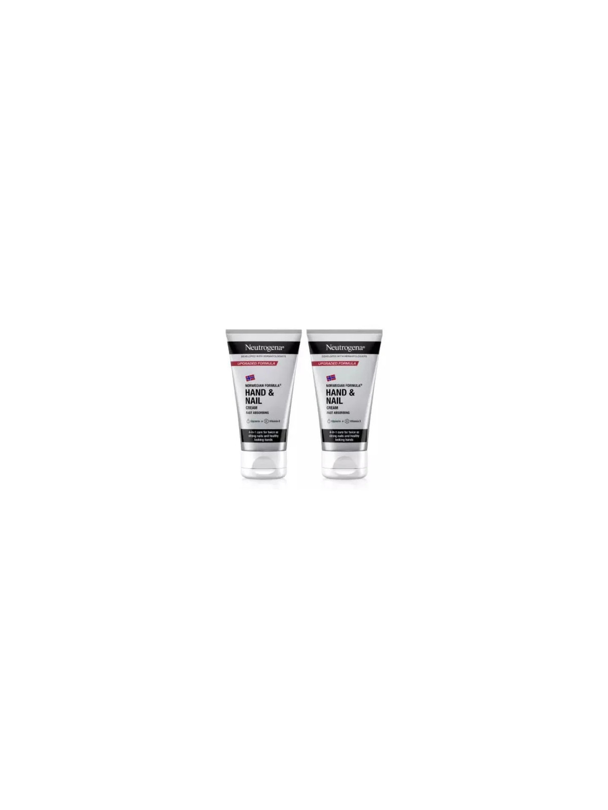 Neutrogena Crème Mains et Ongles 2x75ml