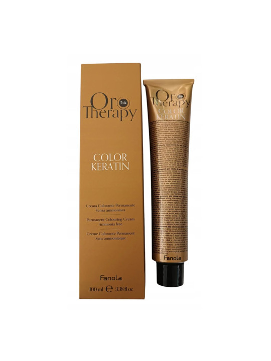 Fanola Oro Therapy Color Keratin Crème Colorante 6.31 Blond Foncé Sable 100ml