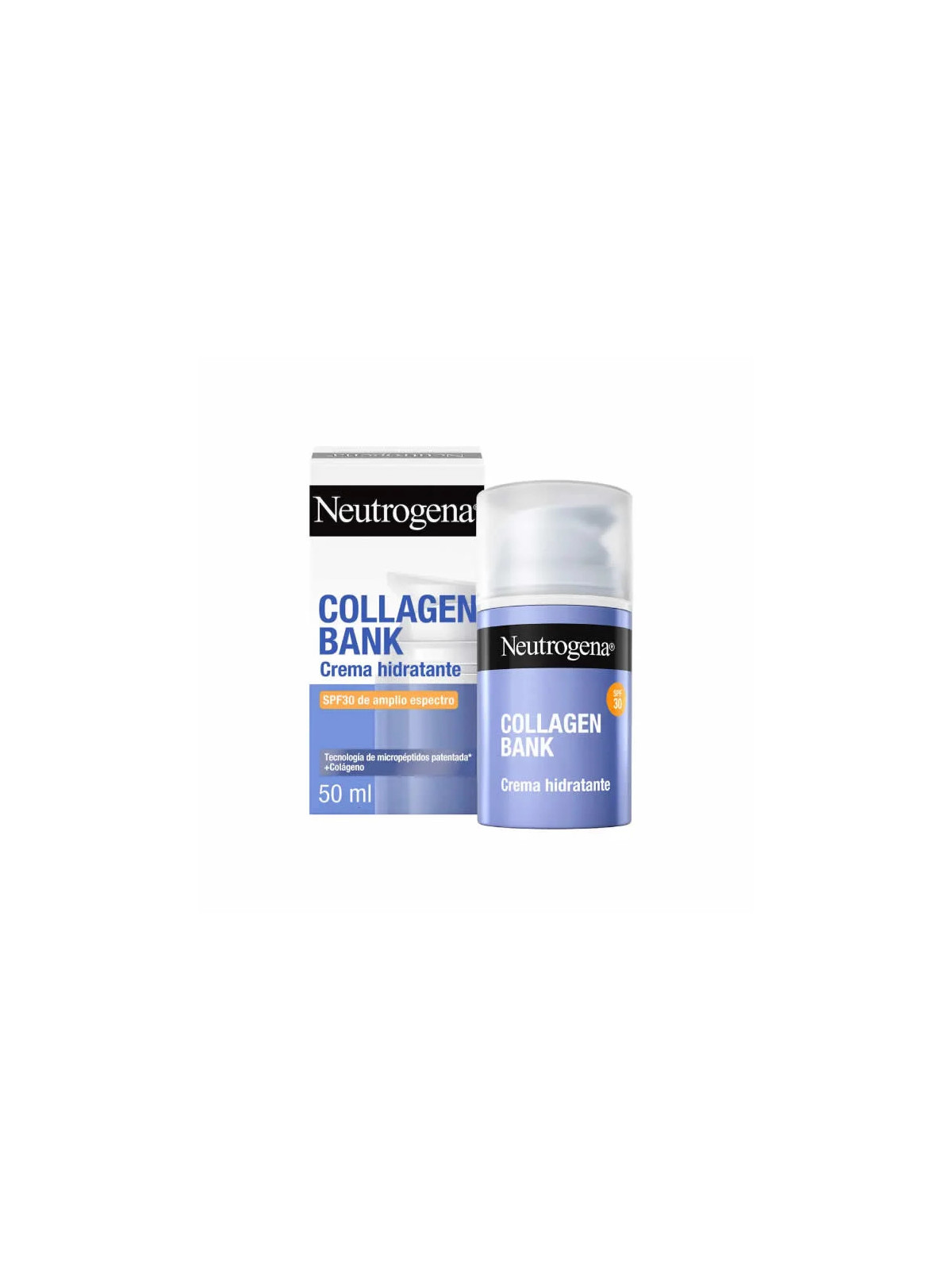 Neutrogena Collagen Bank Crème Hydratante SPF30 50ml