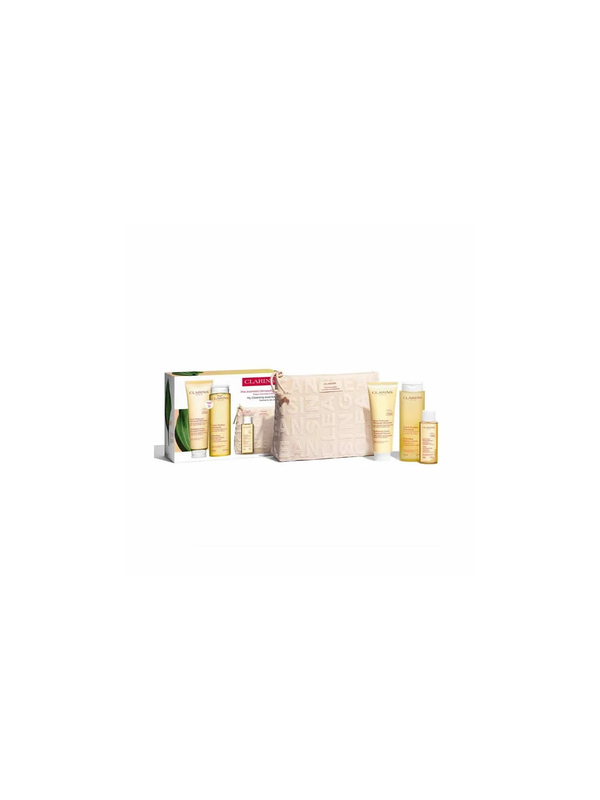 Clarins Doux Nettoyant Moussant Hydratant 125ml Coffret 4 Produits