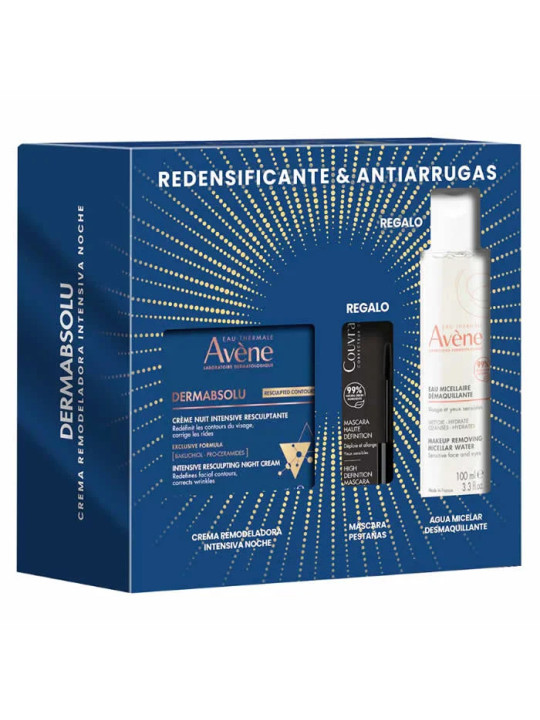Avène DermAbsolu Crème de Nuit Intensive 40ml Coffret 3 Produits