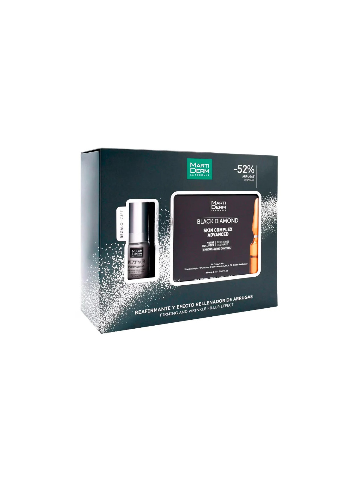 Martiderm Black Diamond Skin Complex Advanced 30 Ampoules Coffret 2 Produits