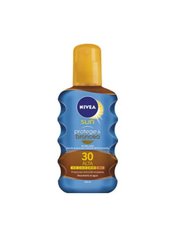 Nivea Sun Huile Sèche Protect And Bronze SPF30 200ml