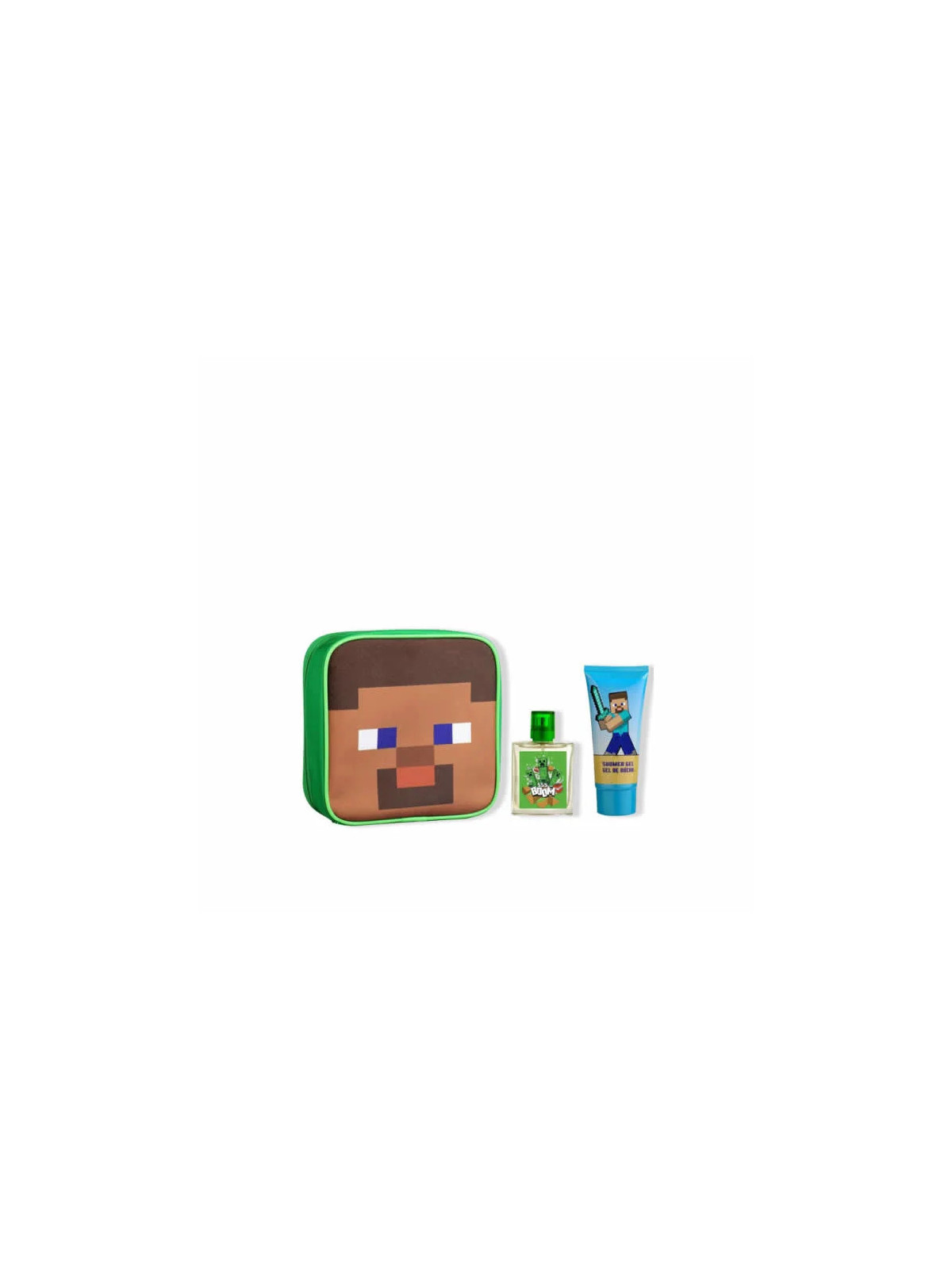 Cartoon Minecraft Eau De Toilette Vaporisateur 50ml Coffret 3 Produits