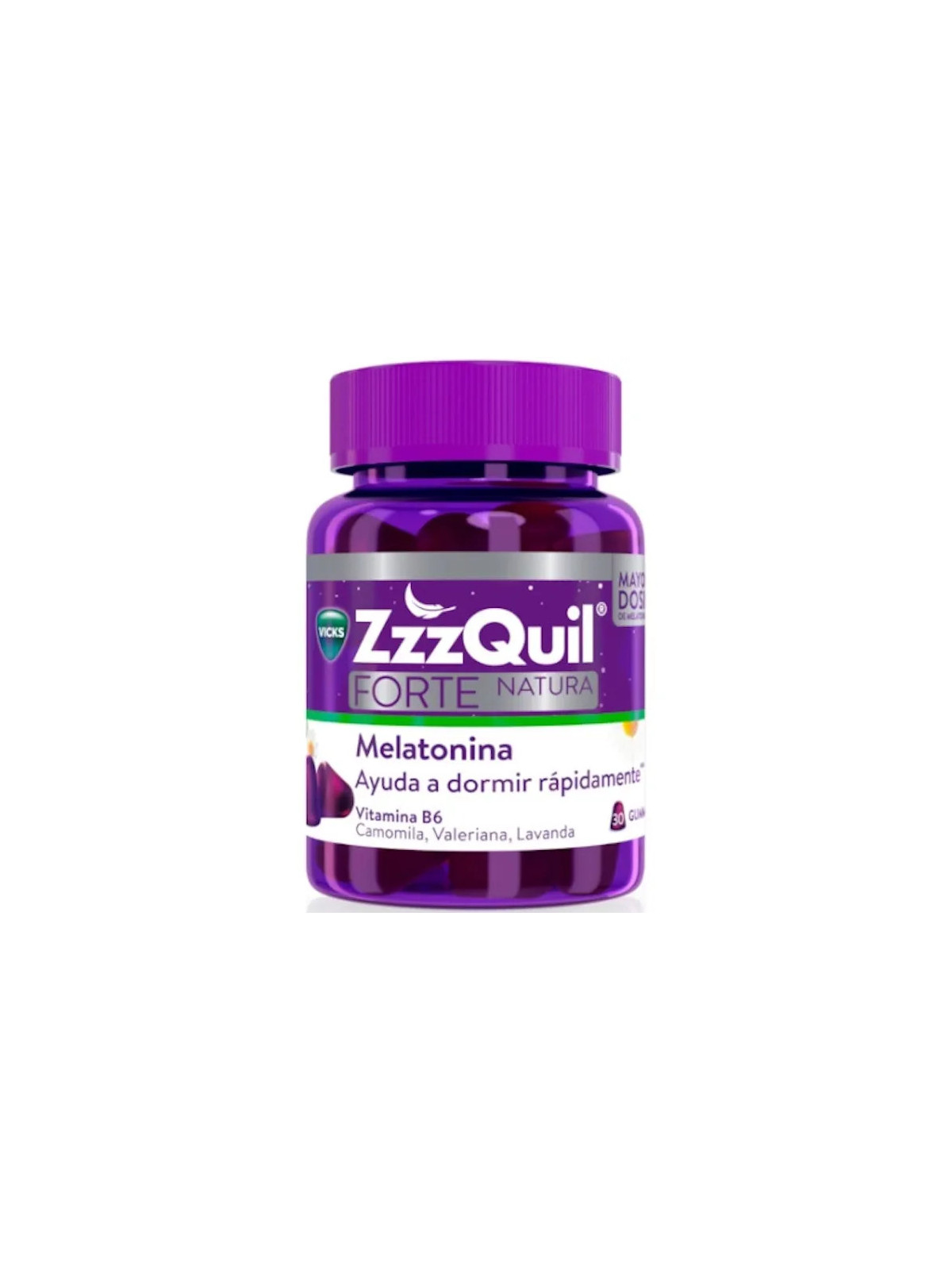 Vicks ZzzQuil Forte Natura Mélatonine 30 Pièces