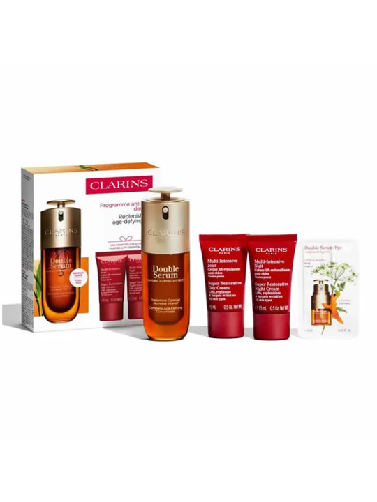 Clarins Double Serum 50ml Coffret 4 Produits