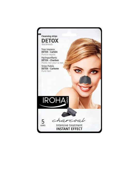 Iroha Nature Detox Patchs Purifiants Points Noirs 5 Unités