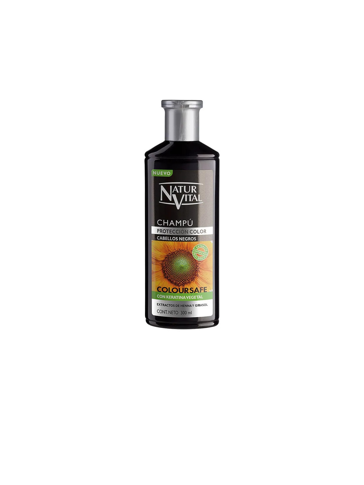 Naturaleza Y Vida Colorsafe Shampooing Noir 300ml