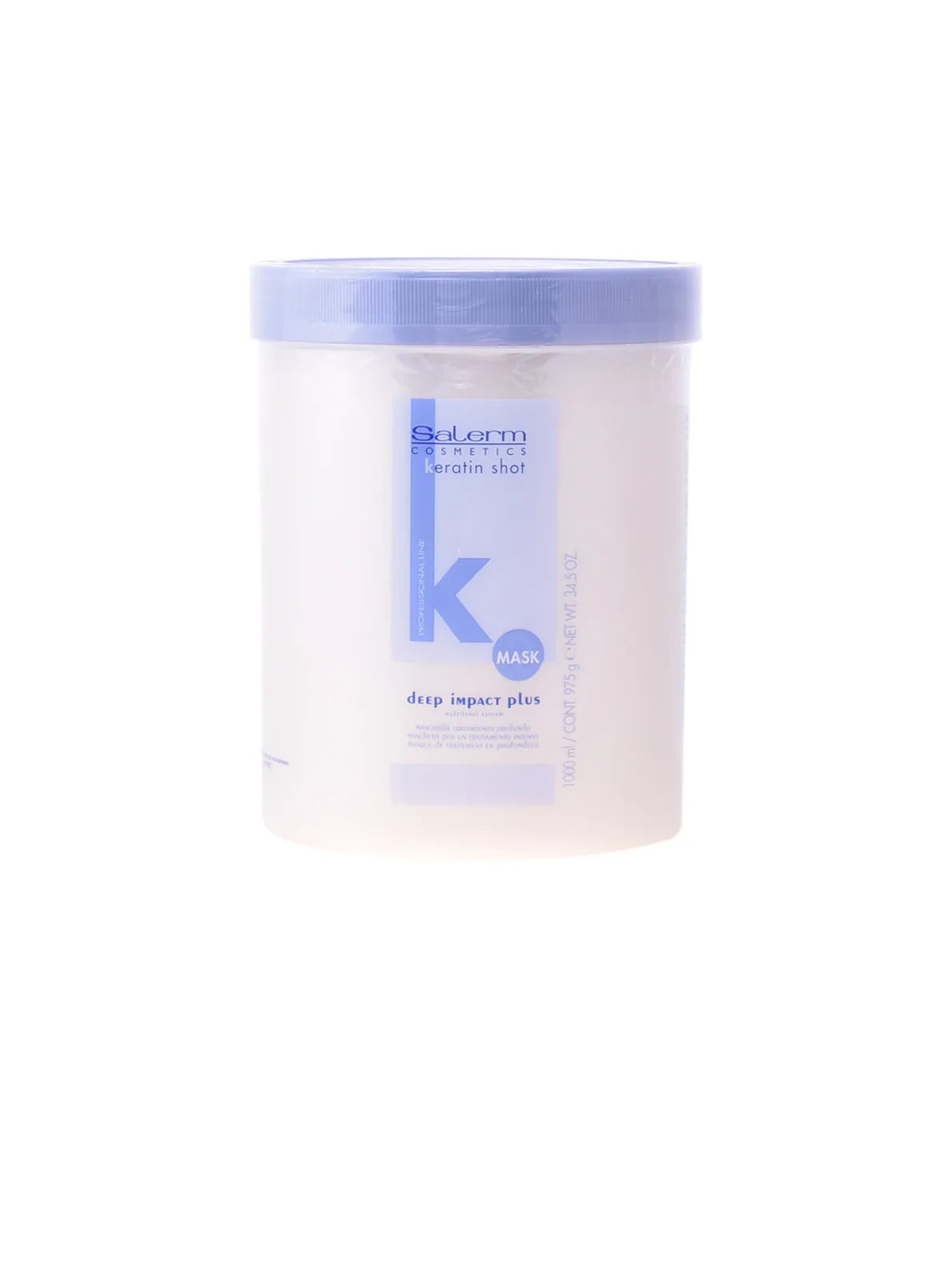 Salerm Cosmetics Keratin Shot Masque Deep Impact Plus 1000ml