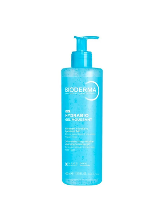 Bioderma Hydrabio Gel Moussant Micellaire Nettoyant 400ml