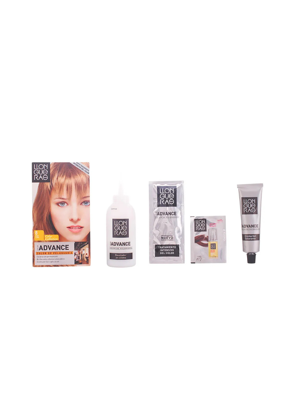 Llongueras Color Advance Coloration Cheveux 8 Blond Clair