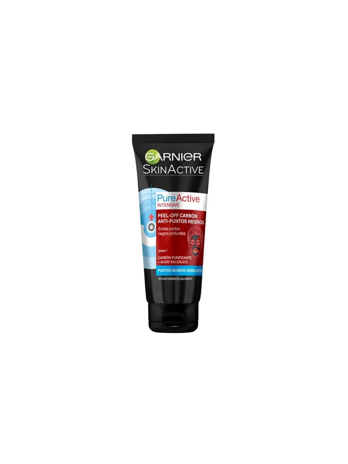 Garnier Pure Active Masque Peel-Off Charbon Anti-Points Noirs 50ml