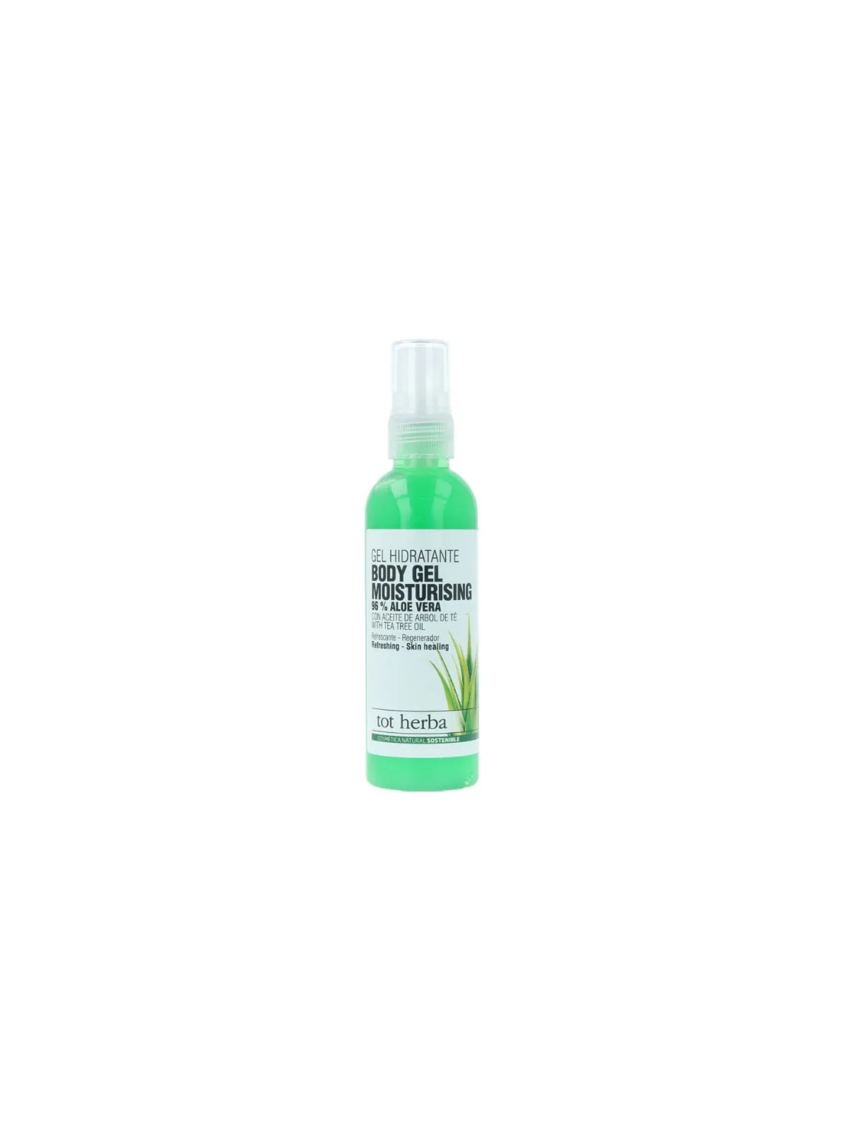 Tot Herba Gel Douche Aloe Vera & Huile d'Arbre à Thé 100ml