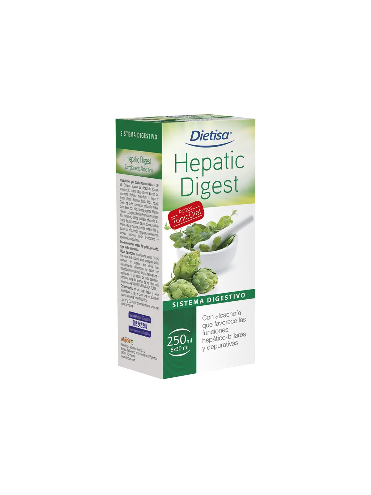 Dietisa Hepatic Digest 250ml