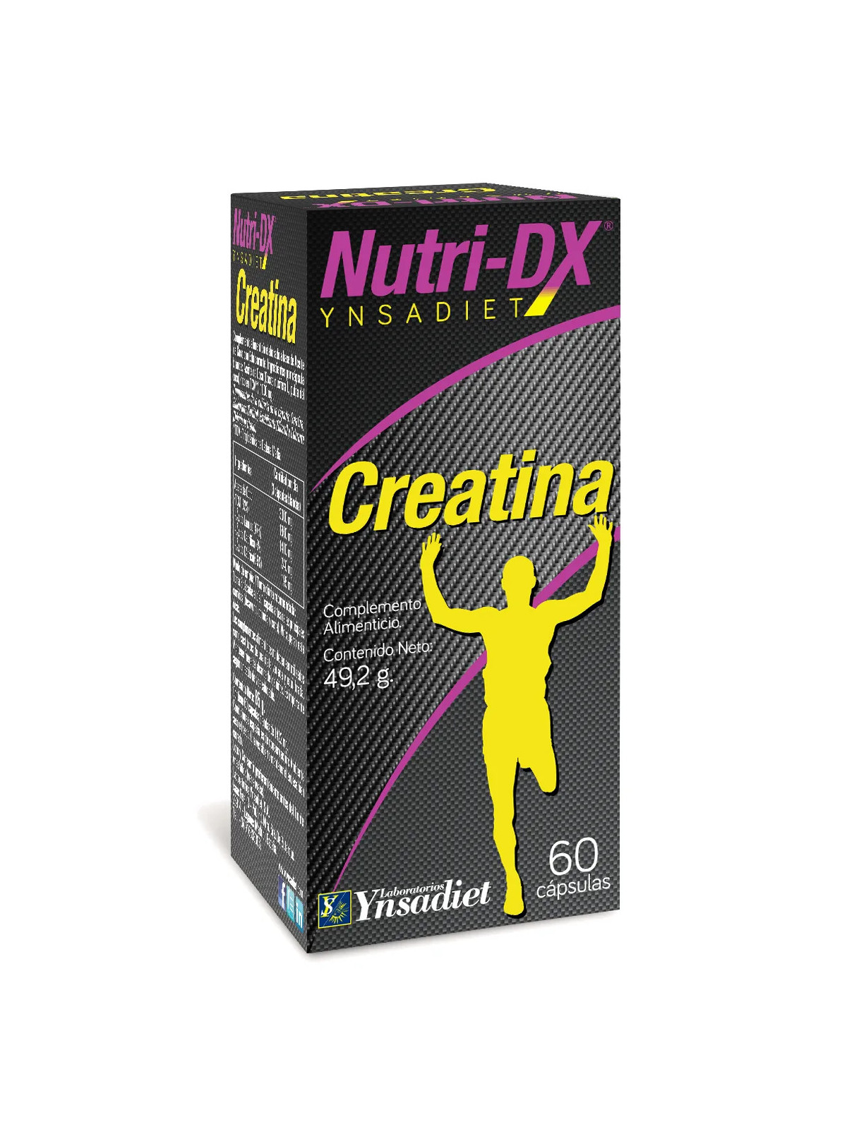 Ynsadiet Créatine 60 capsules Nutri Dx