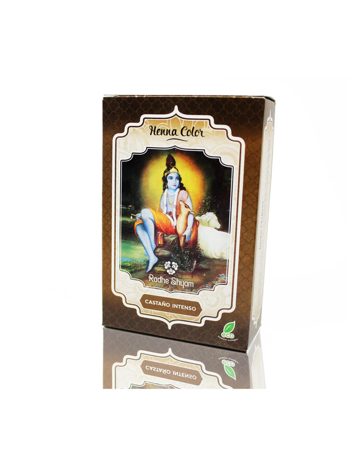 Radhe Shyam Henné Châtain Intense Poudre 100g