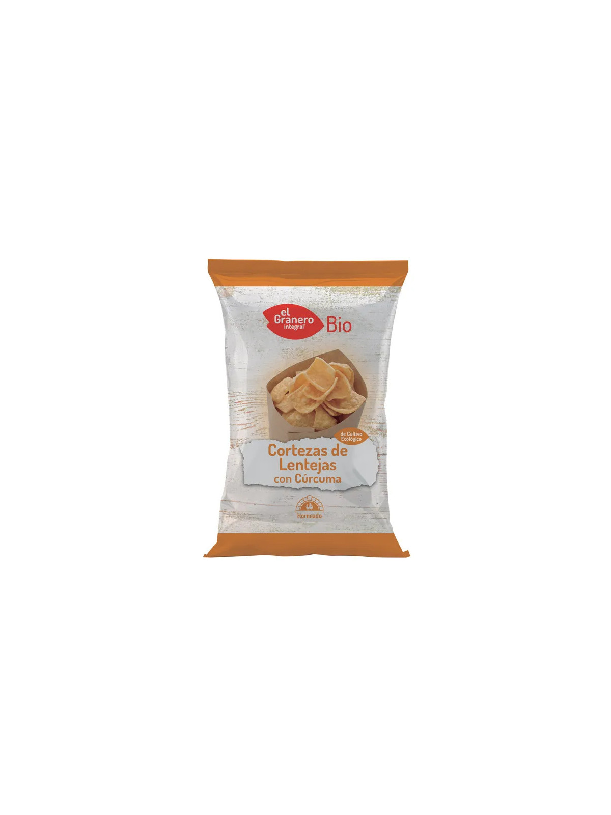 Granero Chips de Lentilles au Curcuma Bio 65g