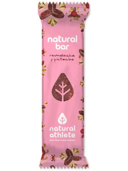 Natural Athlete Barre Énergétique Betterave et Pistaches Bio