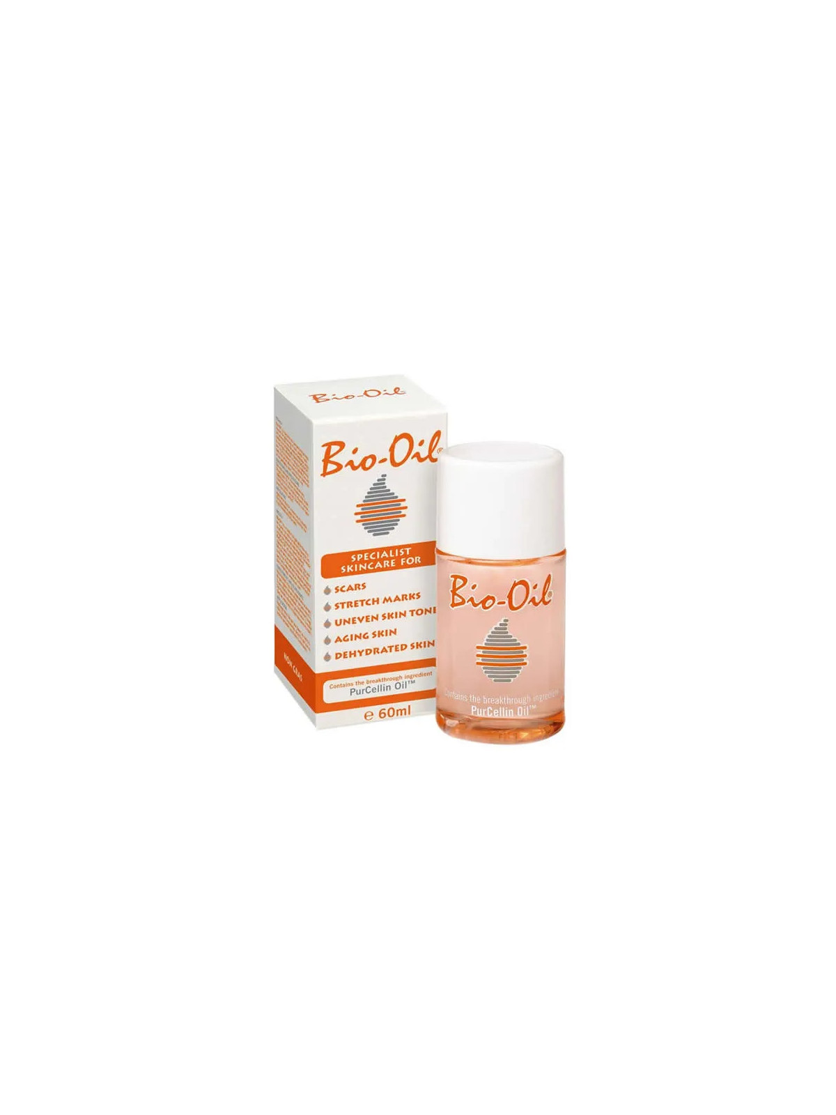 Bio-Oil Huile Améliorer Des Cicatrices Les Vergetures et Les Imperfections De La Peau 60ml