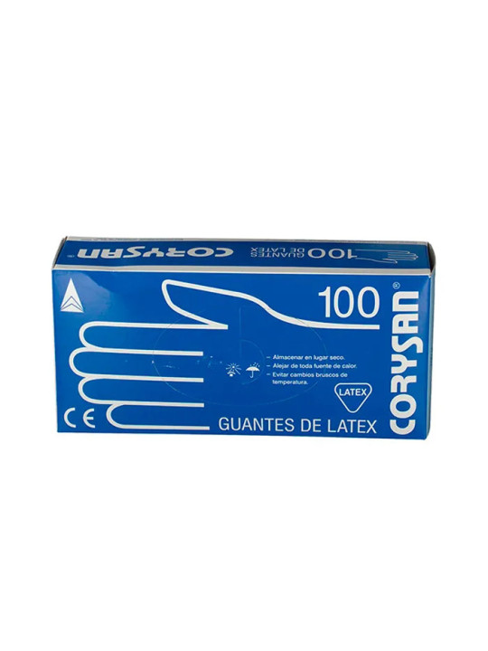 Corysan Gants en Latex Grande Taille 100 Unités