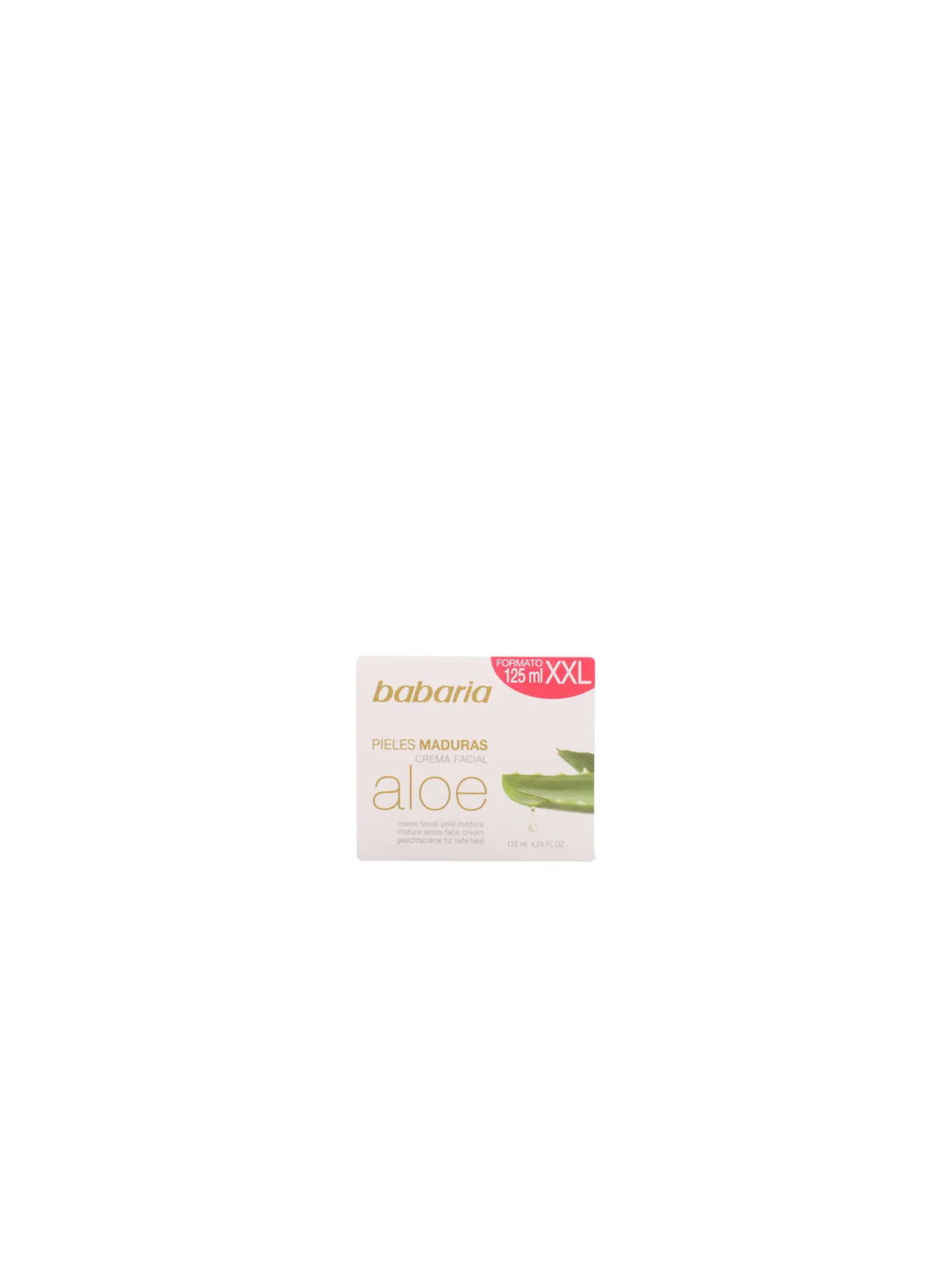 Babaria Aloe Vera Crème Nourrissante Visage Peau Mature 125ml
