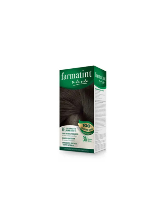 Farmatint Gel Coloration Permanente 3N Brun Foncé 150ml