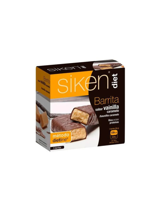 Siken Sikendiet Barre Vanille 5 Unités