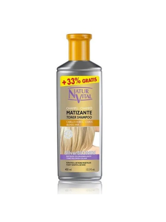 Naturvital Shampooing Matifiant Blond Argenté 400ml