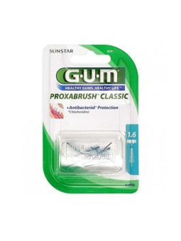 Gum Proxabrush Brossettes Interdentaires Coniques Recharges 4 unités Réf. 614