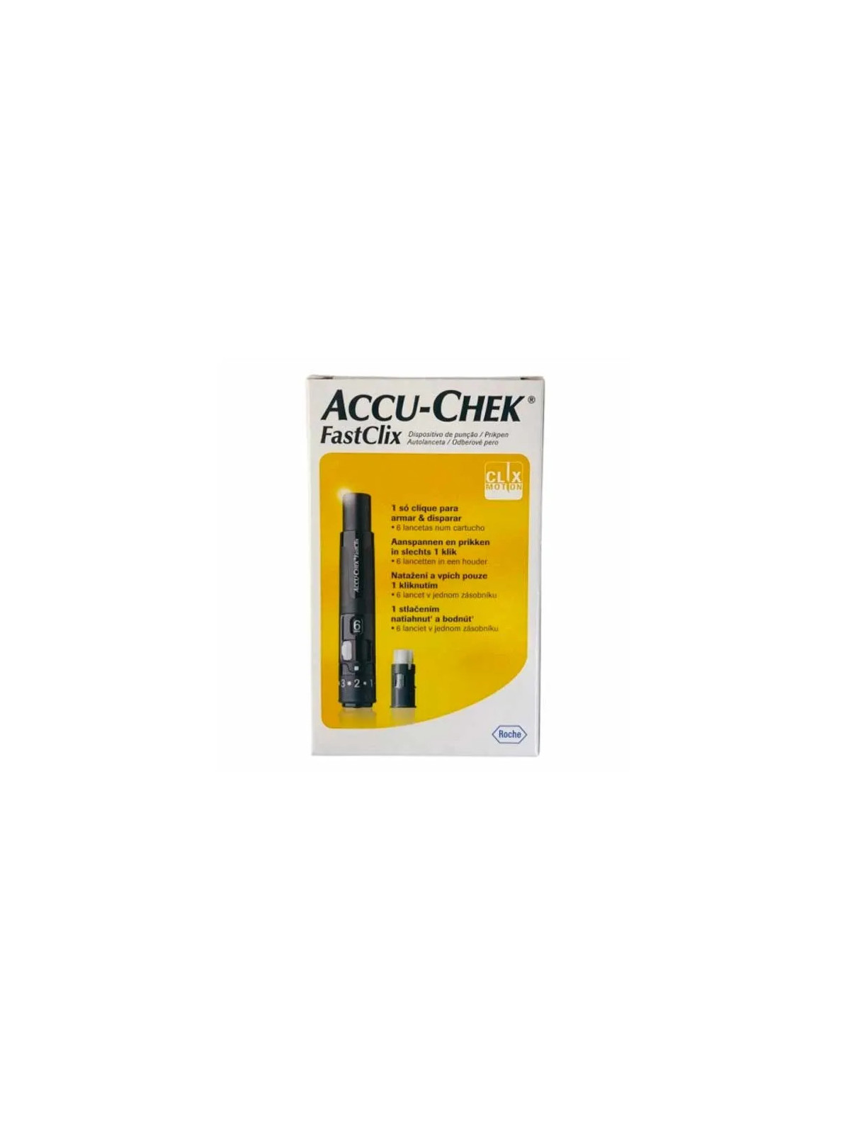 Accu-Chek FastClix Autopiqueur 1U
