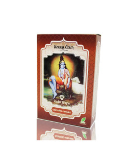 Henné Châtain Foncé en Poudre Radhe 100g