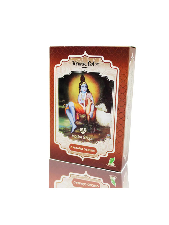 Henné Châtain Foncé en Poudre Radhe 100g