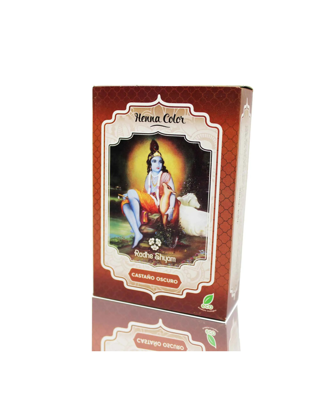 Henné Châtain Foncé en Poudre Radhe 100g