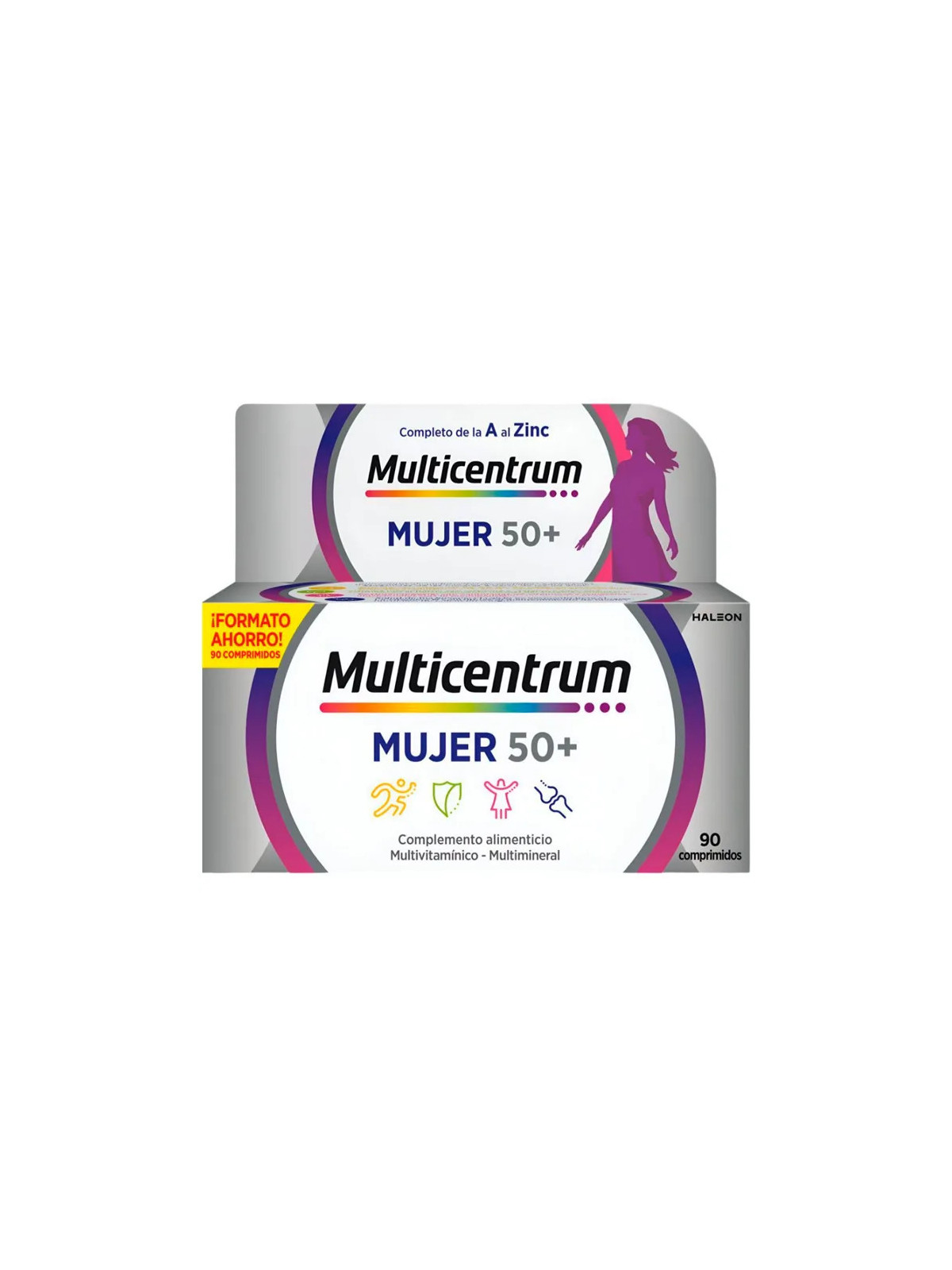 Multicentrum Femme 50+ 90 Comprimés