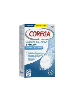 Corega Oxygène Actif 3 Minutes 60 Comprimés