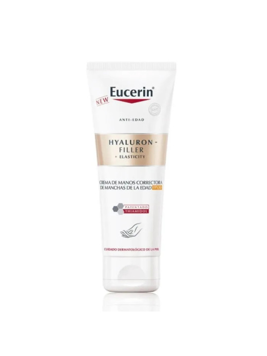 Eucerin Hyaluron-Filler + Elasticity Crème Pour Les Mains Corrigeant Les Taches 75ml