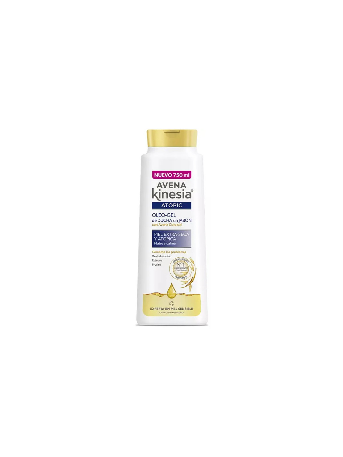 Avena Kinesia Avena Atopic Gel Douche Sans Savon Oléo 750ml