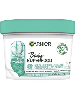 Garnier Body Superfood Crème Corporelle Apaisante Aloe Vera 380ml