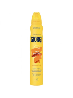 Giorgi Line Mousse Fixante Boucles Marquées Méthode Curly N4 250ml