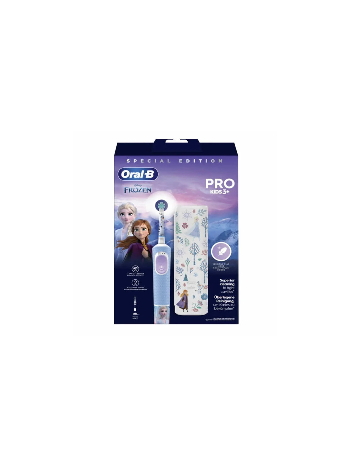 ORAL-B Pro Kids 3+ Brosse à Dents Électrique Frozen Édition Spéciale