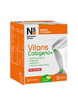 NS Vitans Collagène Saveur Citron 30 Sachets