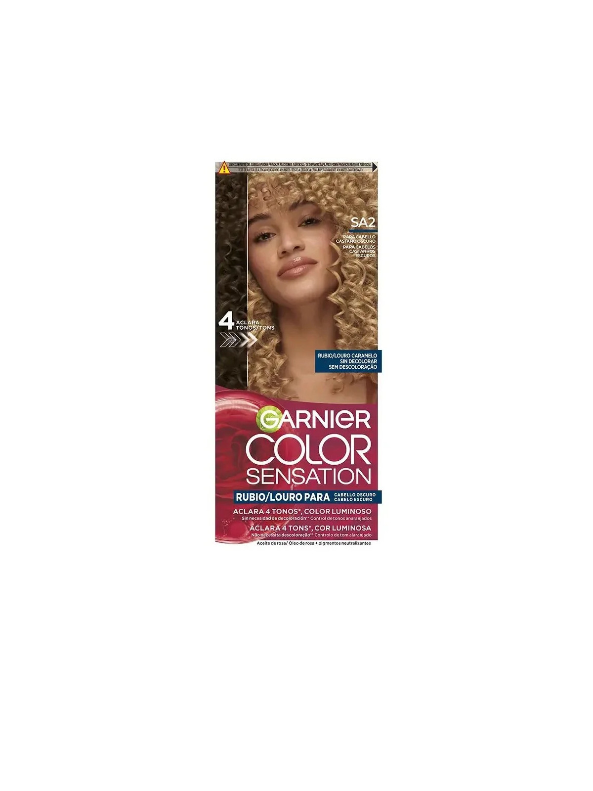 Garnier Color Sensation Coloration Blond Lumineux Sans Décoloration 5U