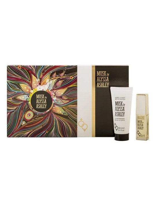 Alyssa Ashley Musk Eau de Toilette Vaporisateur 50ml Coffret 2 Produits