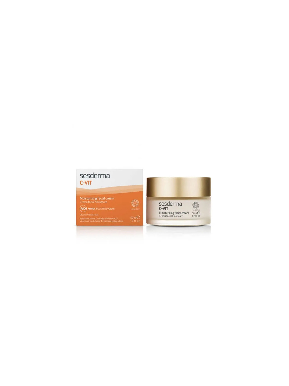 Sesderma C-Vit Crème Hydratante Visage Vitamine C 50ml