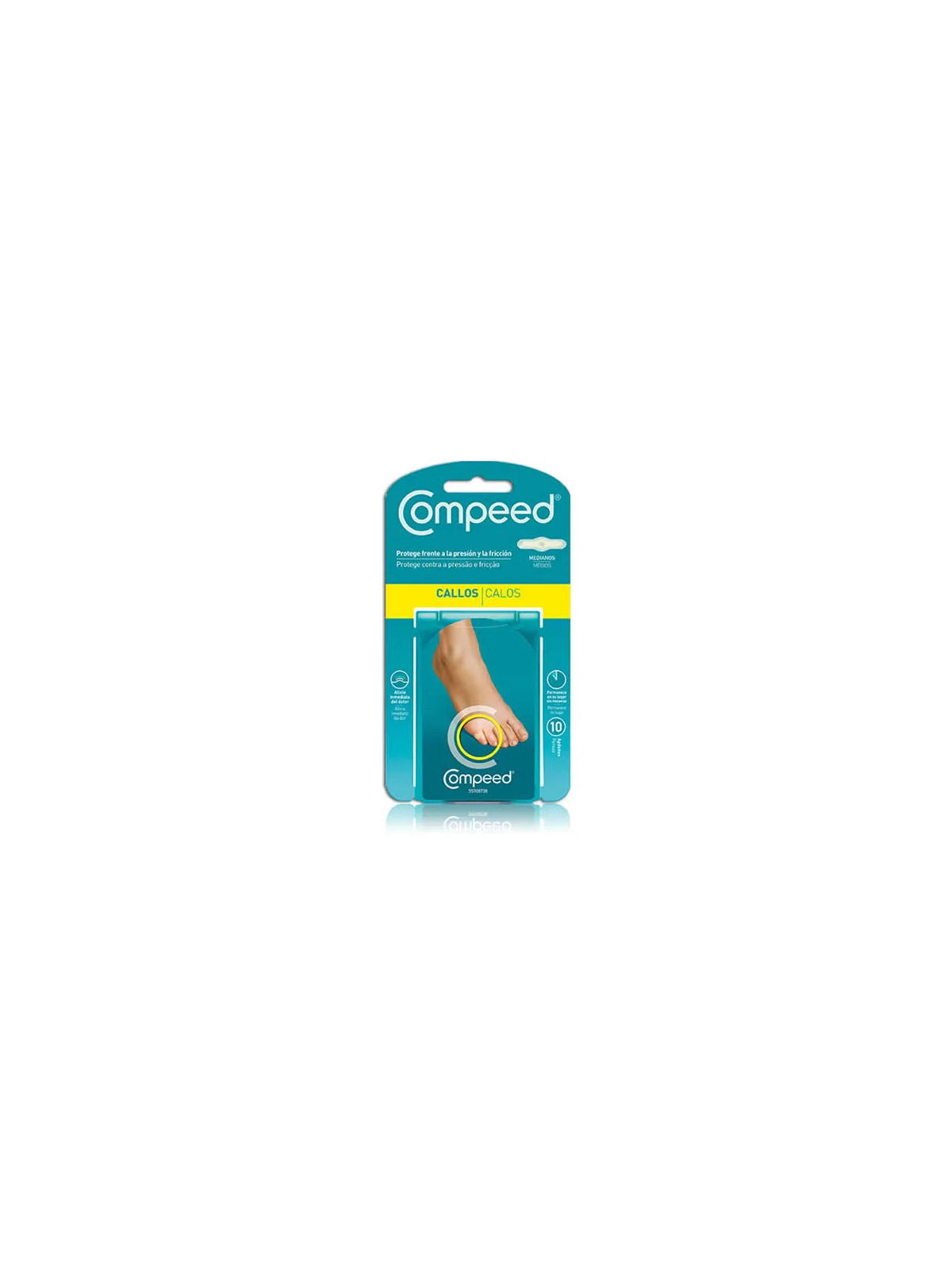 Compeed Pansement Cors Moyen Format 10 Unités