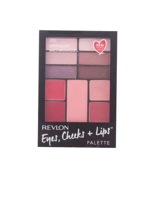 Revlon Eyes Cheeks + Lips Palette 300 Berry In Love