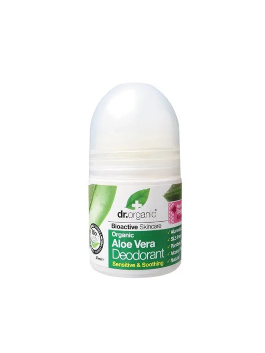Dr. Organic Aloe Vera Déodorant Roll-On 50ml