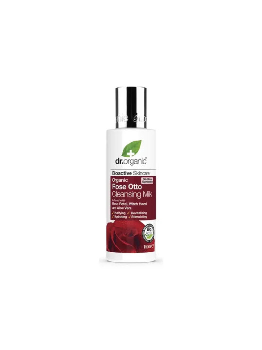 Dr. Organic Rose Otto Cleansing Milk 150ml